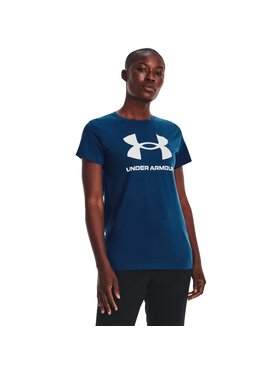 Under Armour Under Armour Tričko SPORTSTYLE LOGO SS Modrá Regular Fit