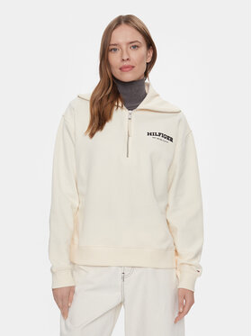 Tommy Hilfiger Tommy Hilfiger Sweatshirt Monotype WW0WW42469 Beige Regular Fit