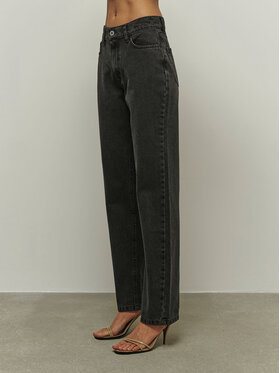 La Mania La Mania Jeansy EVERYDAY Czarny Classic Fit