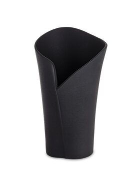 MIAhome MIAhome Wazon porcelanowy 33x19x19 cm LARRY Czarny