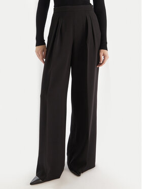 TWINSET TWINSET Spodnie palazzo 252TT2401 Czarny Wide Leg