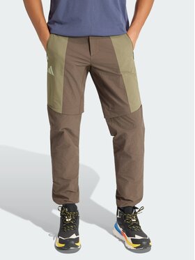 adidas adidas Spodnie outdoor 161513 Zielony Regular Fit