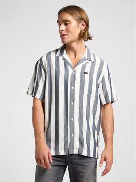 Lee Lee Camicia RESORT SHIRT RIVET Grigio Regular Fit