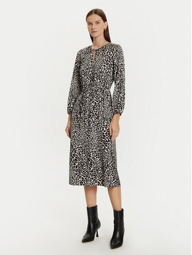 Olsen Olsen Košilové šaty 13001793 Černá Regular Fit