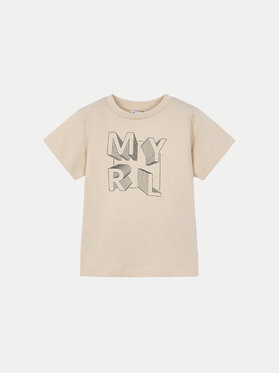 Mayoral Mayoral Тишърт 170 Бежов Regular Fit