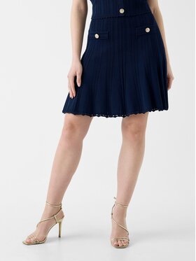 Guess Guess Spódnica mini 183312 Niebieski Classic Fit