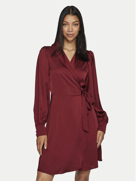 Vila Vila Coctailkleid Enna 14084510 Dunkelrot Regular Fit