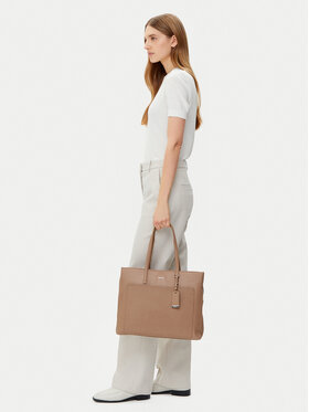 Calvin Klein Calvin Klein Дамска чанта Ck Must Medium Shopper_Mono K60K612774 Бежов