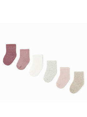 Mayoral Mayoral 6er-Set hohe Kindersocken 9758 Bunt