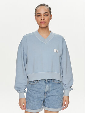 Calvin Klein Jeans Calvin Klein Jeans Bluză J20J223079 Albastru Relaxed Fit