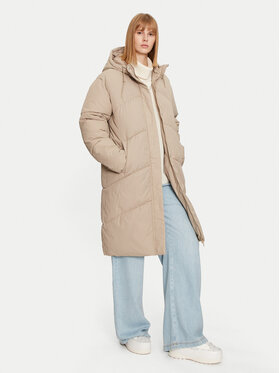 Noisy May Noisy May Geacă de iarnă Tenna 27030498 Bej Regular Fit