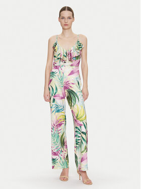 Guess Guess Salopetă W5GD72 KBAC2 Verde Regular Fit