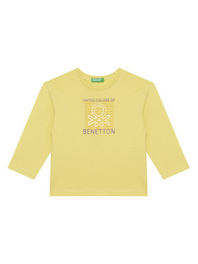 United Colors Of Benetton United Colors Of Benetton Blúz 3I1XG10JZ Zöld Regular Fit