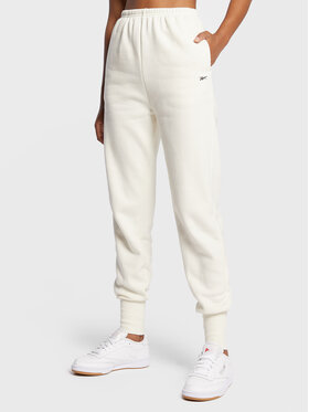 Reebok Reebok Teplákové kalhoty Classics HG1160 Bílá Slim Fit