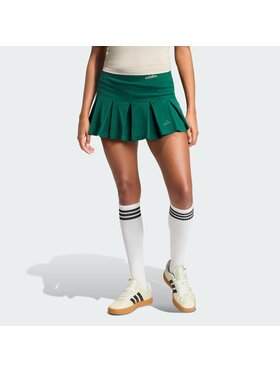 adidas adidas Плисирана пола Seasonal Essentials Colorpop KC3939 Зелен Loose Fit