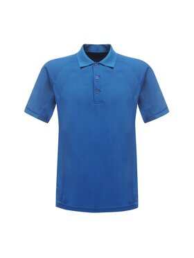 Regatta Regatta Polo Coolweave Błękitny Shirt Fit