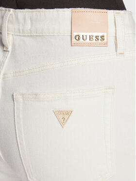 Guess Jeans Hlače Girly W3RA16 D4WG1 Bež Iconic Fit