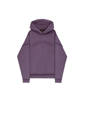Alpha Industries Alpha Industries Bluza Open Edge Hoodie Fioletowy Relaxed Fit