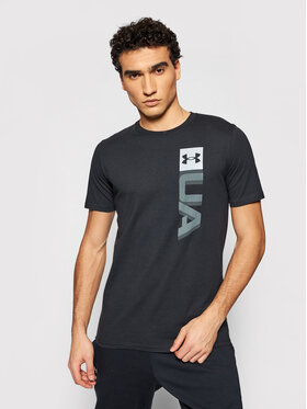 Under Armour Under Armour Тишърт Ua Boxed Wordmark 1361675 Черен Loose Fit