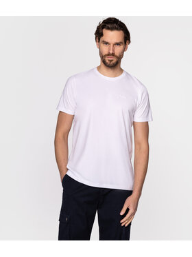 Lee Cooper Lee Cooper T-Shirt OBUTCH Biały Regular Fit