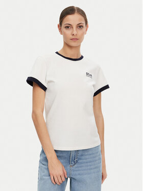 GOLDEN GOOSE GOLDEN GOOSE T-shirt GWP01846.P001489.11782 Bijela Regular Fit