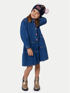 Billieblush Billieblush Джинсова сукня U20496 Cиній Regular Fit
