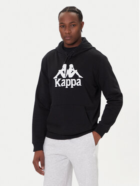 Kappa Kappa Mikina Malmo 3 341M43W Čierna Regular Fit