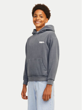 Jack&Jones Junior Jack&Jones Junior Суитшърт Vermont Wash 12263296 Сив Loose Fit