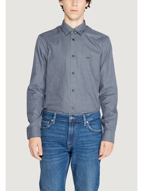 Armani Exchange Armani Exchange Koszula 6DZC30 ZN5UZ Niebieski To Fit