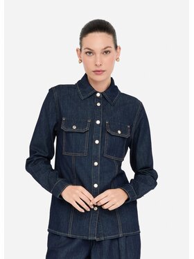 Liu Jo Liu Jo Koszula UF5150D026877000 Błękitny Slim Fit