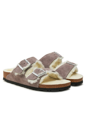 Birkenstock Natikače Arizona Shearling Leve 1028062 Ljubičasta