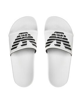 Emporio Armani Natikači XVPS08 XN747 D611 Bela