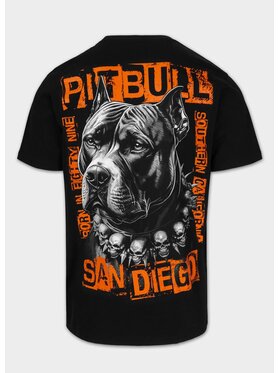 PITBULL PITBULL T-Shirt BLACKY Czarny Regular Fit