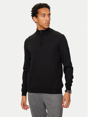 BOSS Boss Pulover Ebenji 50528300 Negru Regular Fit
