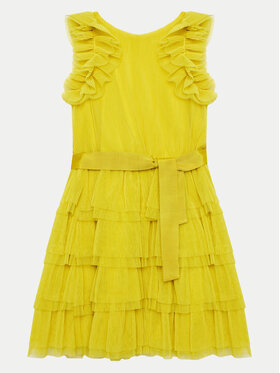 Mayoral Mayoral Elegantní šaty 6943 Zelená Regular Fit