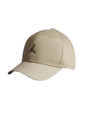 Nike Nike Czapka z daszkiem Rise Structured Metal Jumpman Khaki