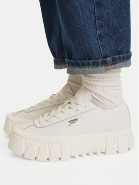 Tommy Jeans Tommy Jeans Sneakers Tjw Platform Sneaker Leather Lc EN0EN03165 Weiß