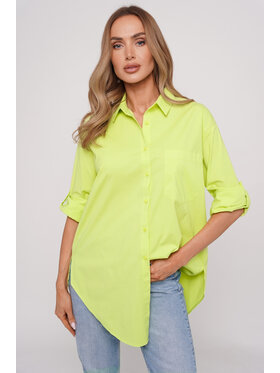 lemoniade lemoniade Koszula L756Z Limonka Zielony Regular Fit