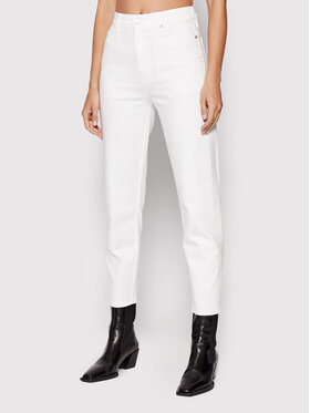 Calvin Klein Calvin Klein Jeans Shine K20K203570 Bianco Mom Fit