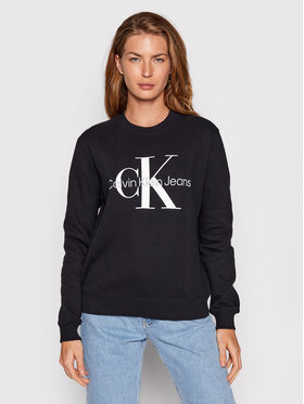 Calvin Klein Jeans Calvin Klein Jeans Džemperis J20J219140 Juoda Regular Fit