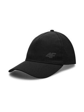 4F 4F Шапка с козирка 4FSS23ACABM126 Черен