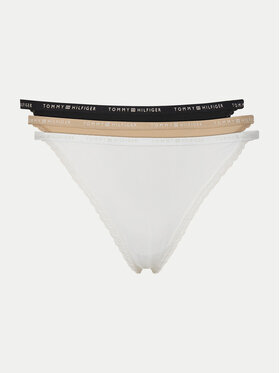Tommy Hilfiger Tommy Hilfiger Komplet 3 par stringów UW0UW05754 Kolorowy