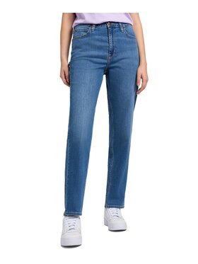 Lee Lee Jeansy 112351160 Niebieski Regular Fit