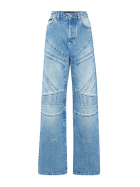 PHILIPP PLEIN PHILIPP PLEIN Jeansy 22137 Světle modrá Skater Fit
