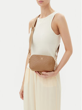 Tommy Hilfiger Tommy Hilfiger Borsetta Th Distinct Camera Bag Mono AW0AW17221 Marrone