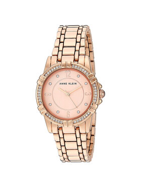 Anne Klein Anne Klein Zegarek AK-3482RGRG Różowe złoto