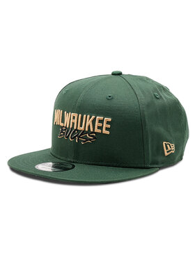 New Era New Era Καπέλο Jockey Milwaukee Bucks Script Logo 9Fifty 60285201 Πράσινο