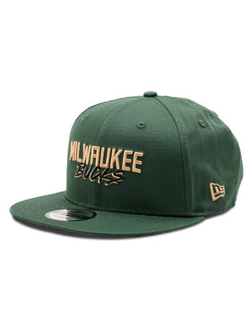 New Era New Era Șapcă Milwaukee Bucks Script Logo 9Fifty 60285201 Verde