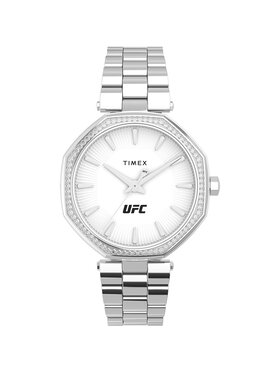 Timex Timex Zegarek TW2V83200 Srebrny