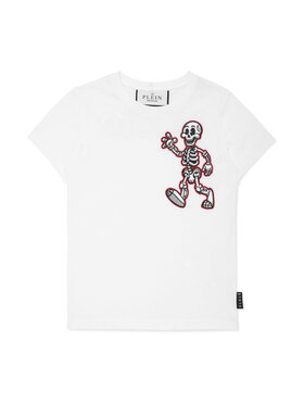 PHILIPP PLEIN PHILIPP PLEIN T-shirt 27779 Bianco Regular Fit
